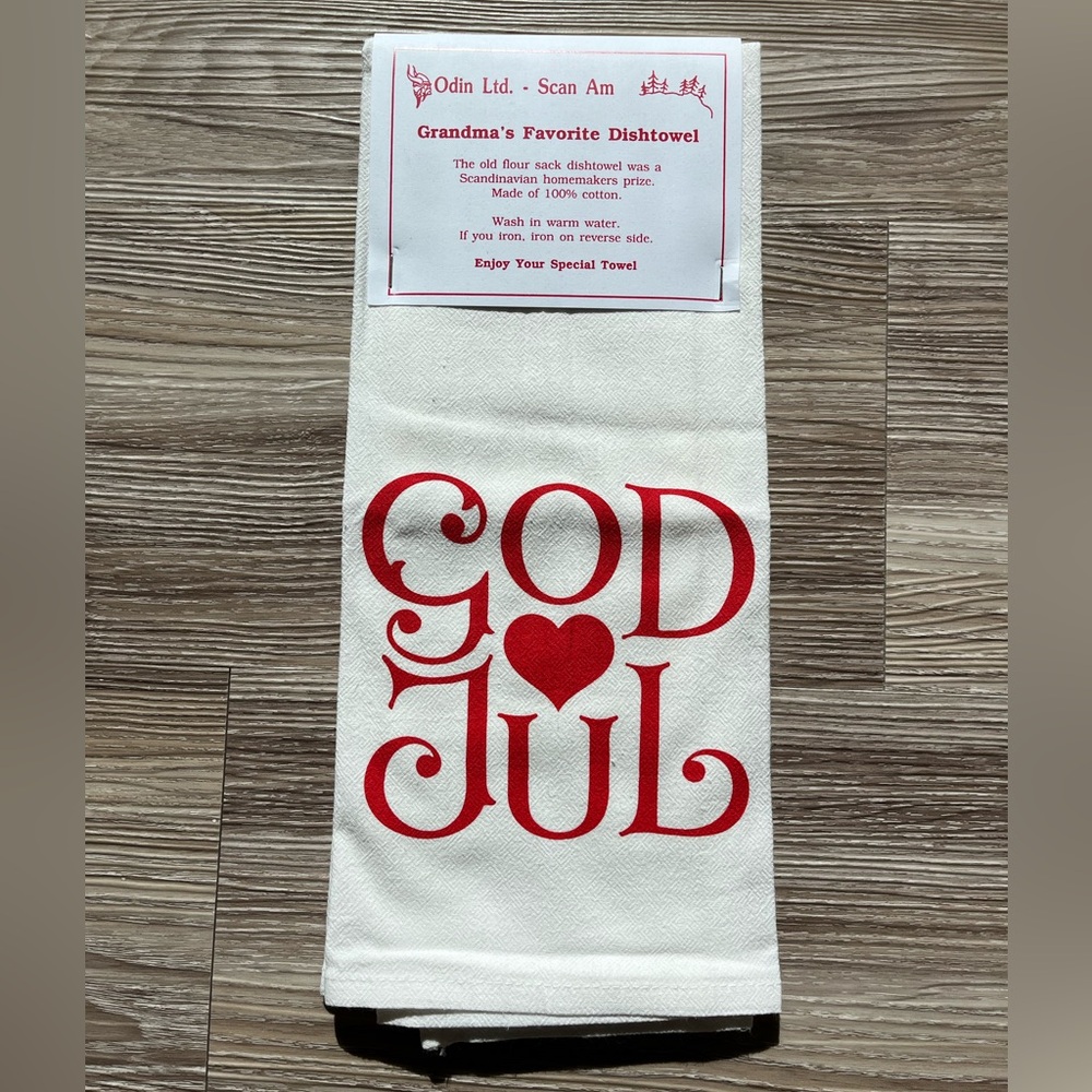 Odin Ltd. - Scan Am “Grandma’s Favorite Dish Towel” - God Jul